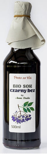 Holundersaft NFC BIO 500 ml - DIREKT VOM DORF